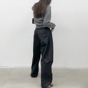 입고지연 nylon pants (2color)